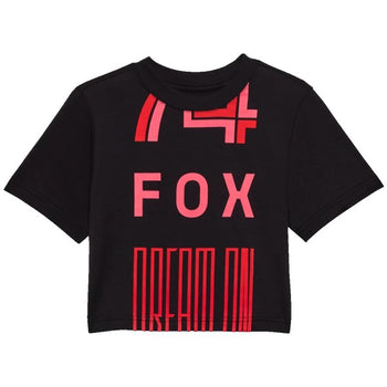 T-Shirt Baby Race Spec Femme Noir/Rose de face