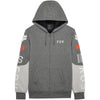 Coton Ouaté avec Fermeture Éclair RS Blocked Sasquatch Gris/Blanc de face