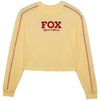 Chandail Speed & Service Femme Jaune/Rouge de face