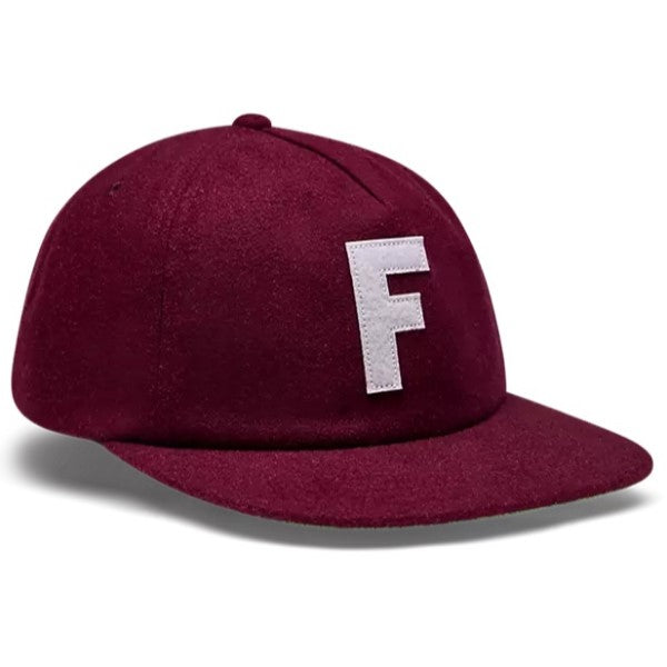 Casquette Big F Fox rouge