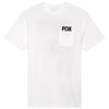 T-Shirt Big F Premium Fox blanc, de face