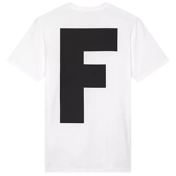 T-Shirt Big F Premium Fox blanc, de dos