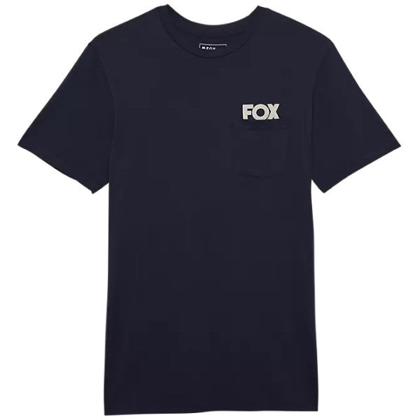 T-Shirt Big F Premium Fox bleu foncé, de face