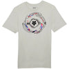 T-Shirt Energy Face Premium Gris Clair de face
