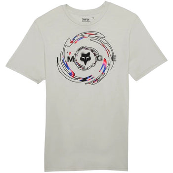 T-Shirt Energy Face Premium Gris Clair de face