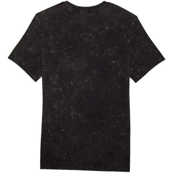 T-Shirt Throttle Premium Noir/Vert de dos