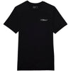 T-Shirt Emotion Premium Noir/Bleu de face