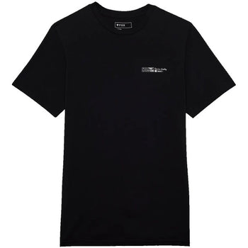 T-Shirt Emotion Premium Noir/Bleu de face