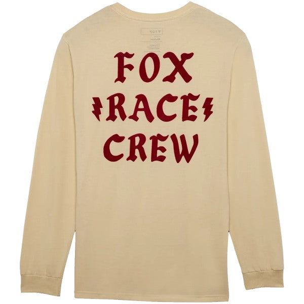 Chandail Race Crew Premium Beige de dos
