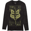 Chandail Throttle Premium Noir/Jaune de face