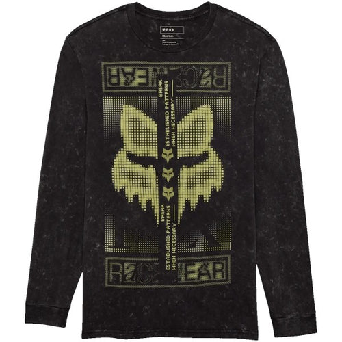 Chandail Throttle Premium Noir/Jaune de face