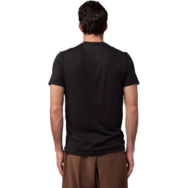 T-Shirt The World Tech Noir essayage de dos