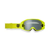 Lunette de Motocross Vue Core Lentille Miroir Jaune, de face