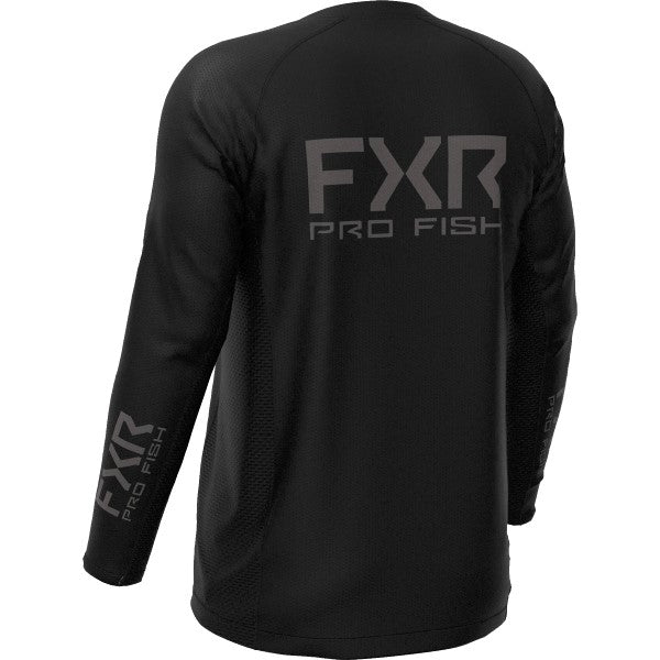 Chandail Derby Air UPF Noir de dos