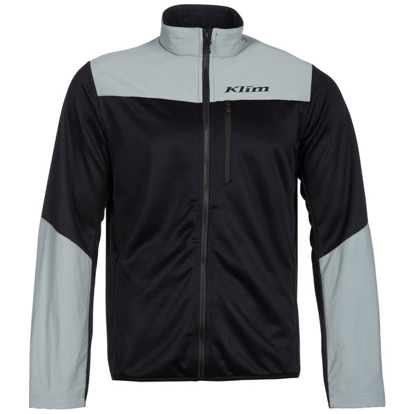 Manteau Alloy/gris noir, de face Klim