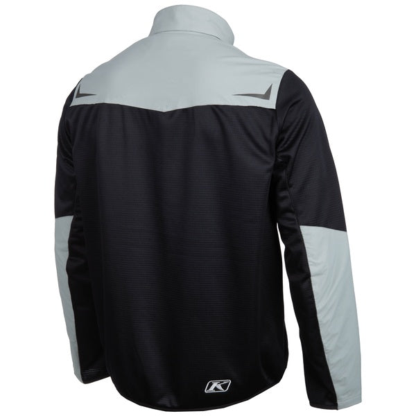 Manteau Alloy/gris noir, de dos Klim