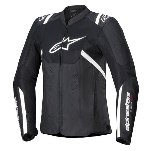 Manteau de Moto Stella T-SPS Air V2 Femme Noir/Blanc