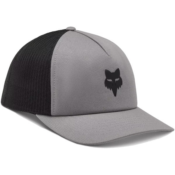 Casquette Fox Head Trucker Gris de face