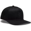 Casquette Fox Head Rope Noir de face