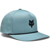 Casquette Fox Head Rope Turquoise de face