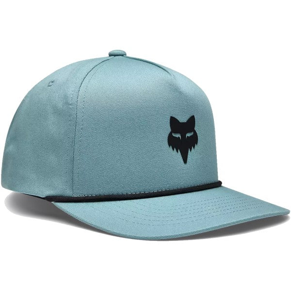 Casquette Fox Head Rope Turquoise de face