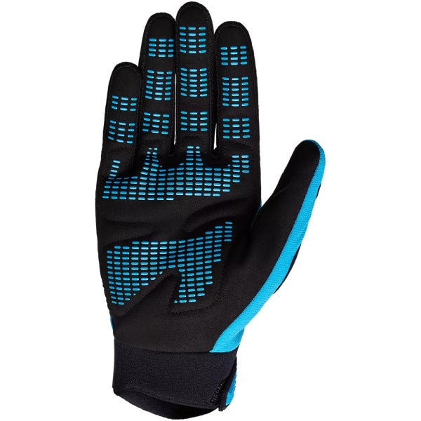 Gants de Motocross Dirtpaw Drive Polaris Bleu/Noir de l'intérieur