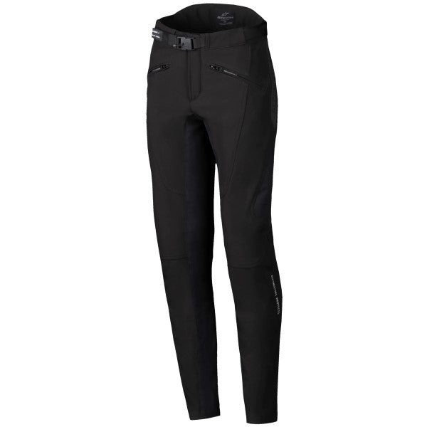 Pantalon de Moto Stella Alamosa Femme Noir de face