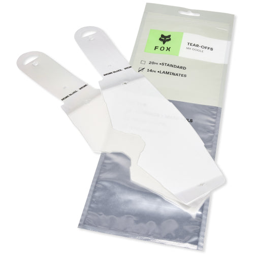 Pellicules Tear-Offs Airspace et Main Laminées Fox