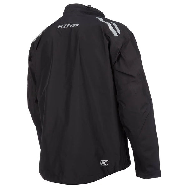 Manteau de Moto Forecast Noir incliné de dos à gauche