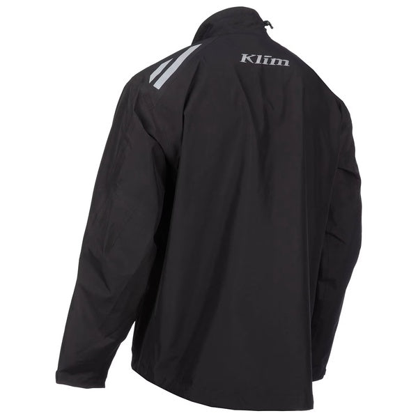 Manteau de Moto Forecast Noir incliné de dos à droite