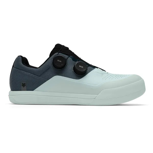 Chaussures de Vélo de Montagne Union Boa Clipless Bleu Clair, côté droit