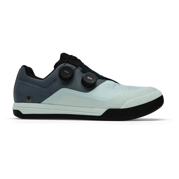 Chaussures de Vélo Union BOA Flat Bleu Clair, côté droit