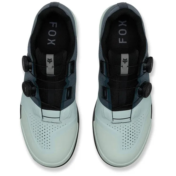 Chaussures de Vélo Union BOA Flat Bleu Clair, Dessus