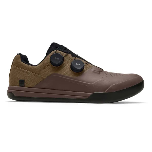 Chaussures de Vélo Union BOA Flat Brun, côté droit