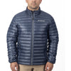 Manteau Maverick Down Bleu, de face