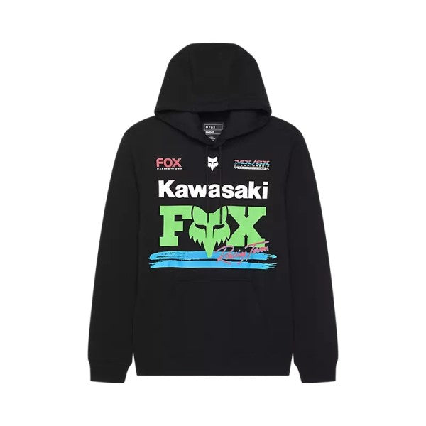 Coton Ouaté à capuchon Kawasaki Noir