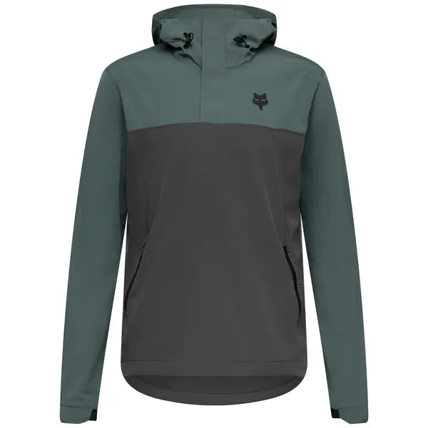 Veste de Vélo Coupe-Vent Ranger Vert, de face