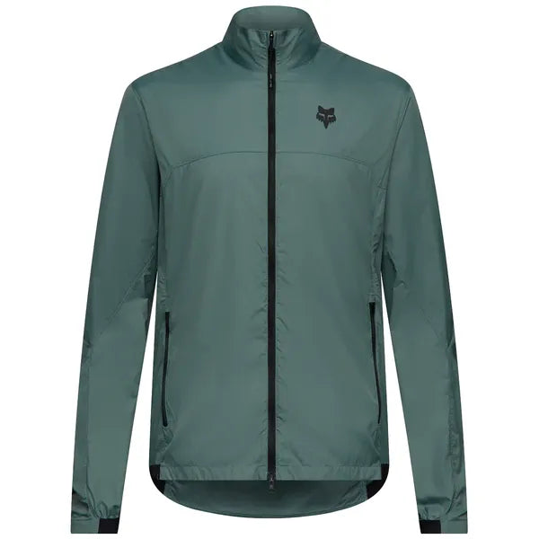 Veste de Vélo Coupe-Vent Ranger Vert, de face