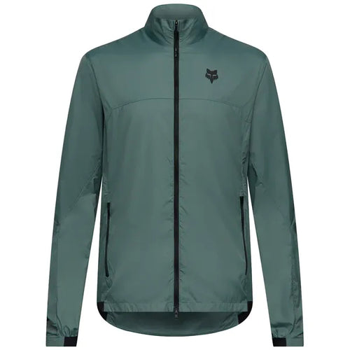 Veste de Vélo Coupe-Vent Ranger Vert, de face