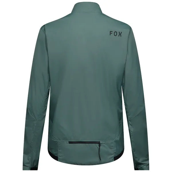 Veste de Vélo Coupe-Vent Ranger Vert, de dos
