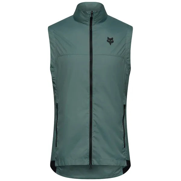 Veste de Vélo Coupe-Vent Ranger Vert, de face