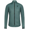 Veste de Vélo Coupe-Vent Ranger Femme Vert, de face