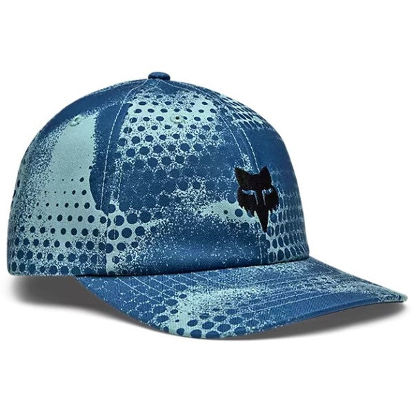 Casquette AOP Fox bleu, de face