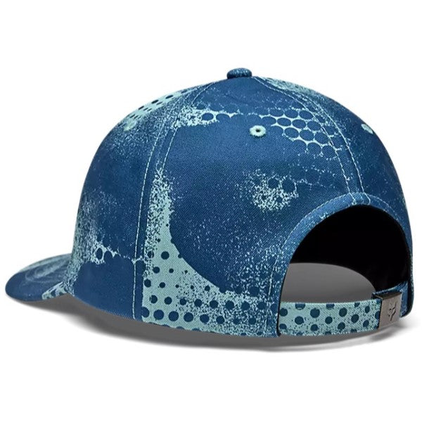 Casquette AOP Fox bleu, de dos