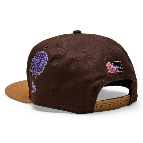 Casquette Pro Circuit 9FIFTY Snapback Brun, arrière