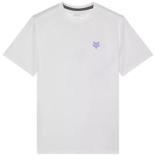 T-Shirt Frequency Tech Fox blanc, de face
