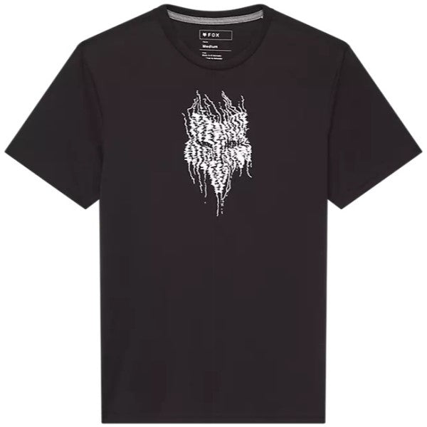 T-Shirt Bark Tech Fox noir, de face