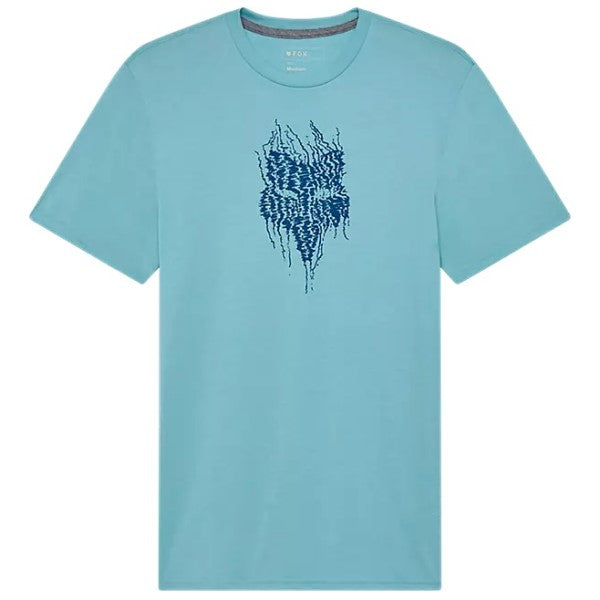 T-Shirt Bark Tech Fox bleu, de face