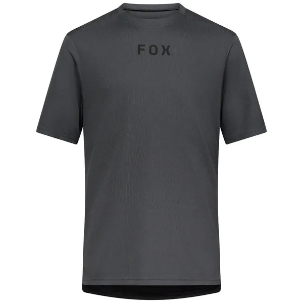 Maillot de Vélo Ranger Wordmark Gris, de face