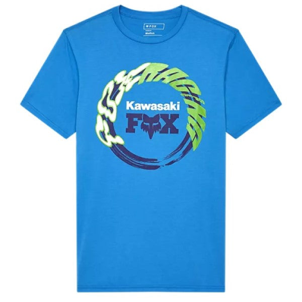 T-Shirt Kawasaki Bleu